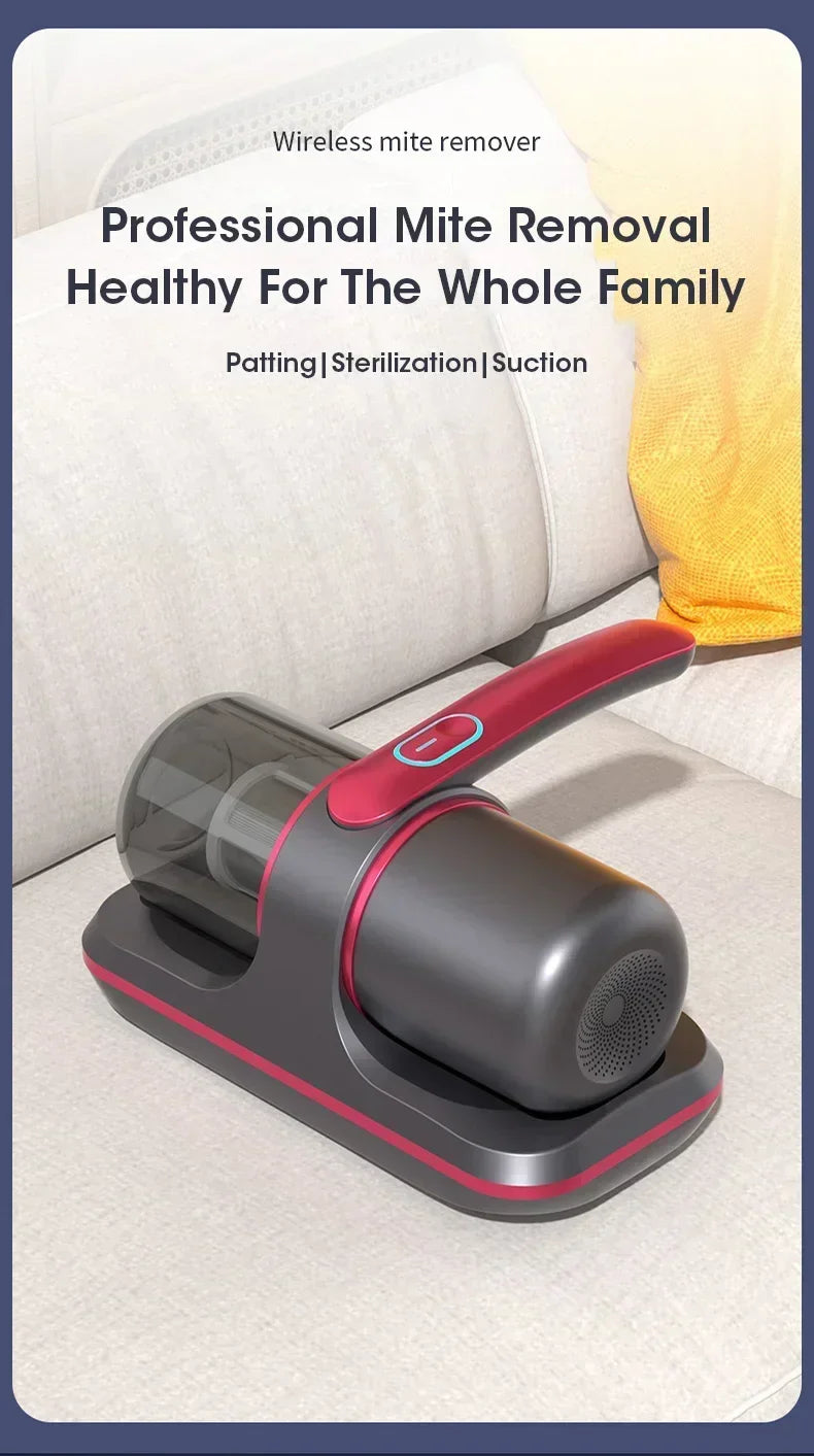 Aspirateur Sans Fil – Nettoyeur Matelas et Vêtements