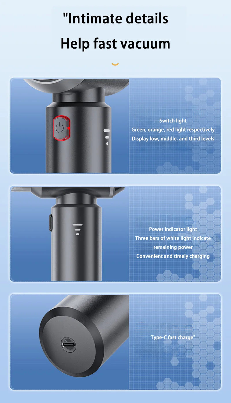 Aspirateur Voiture Sans Fil
