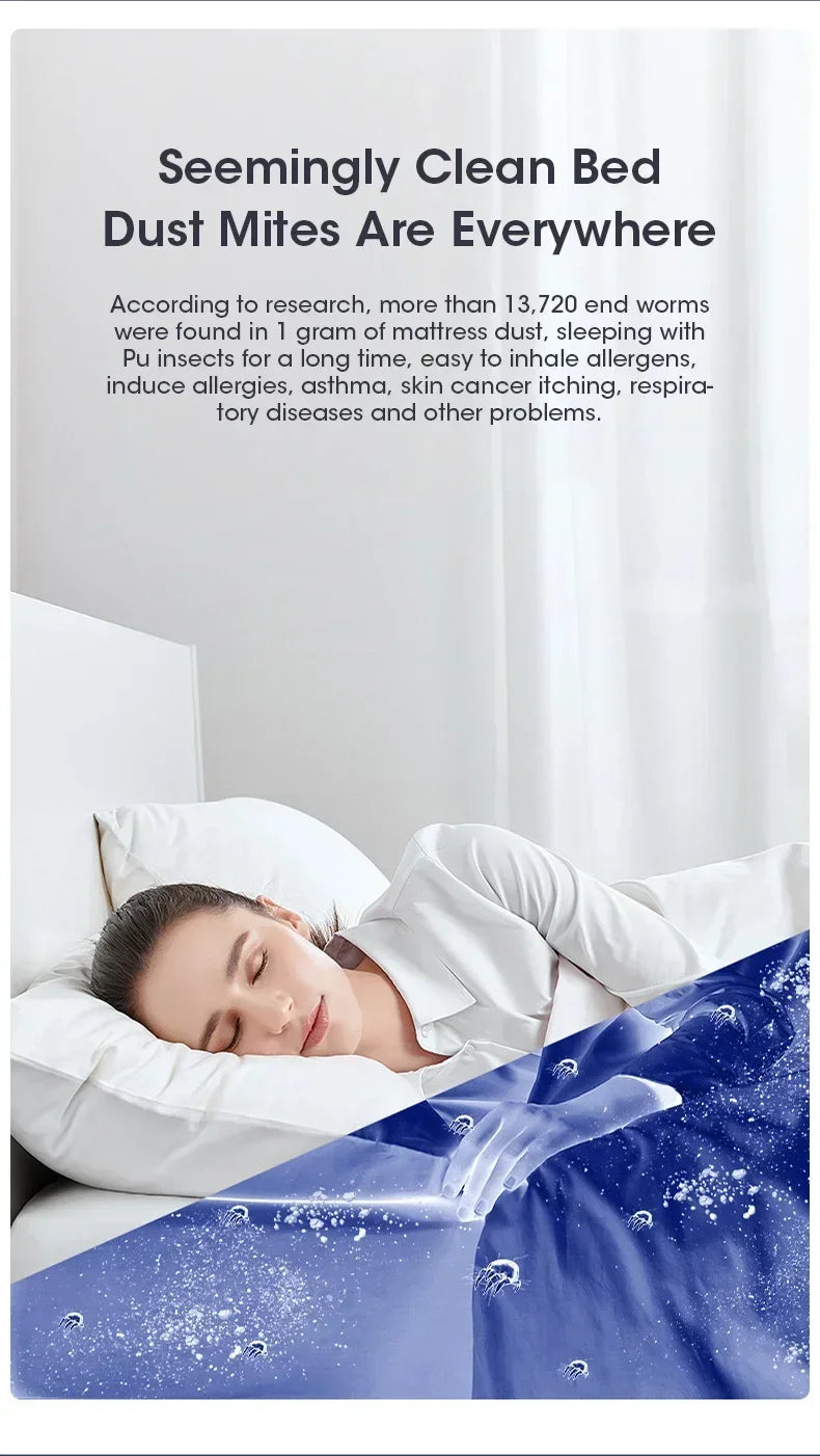 Aspirateur Sans Fil – Nettoyeur Matelas et Vêtements