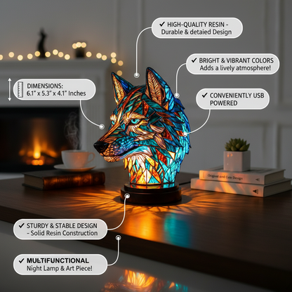 Bo | Magical wolf lamp
