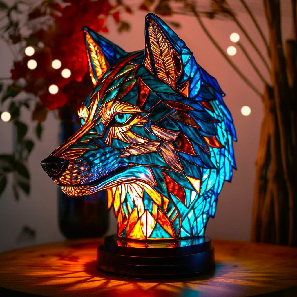 Bo | Magical wolf lamp