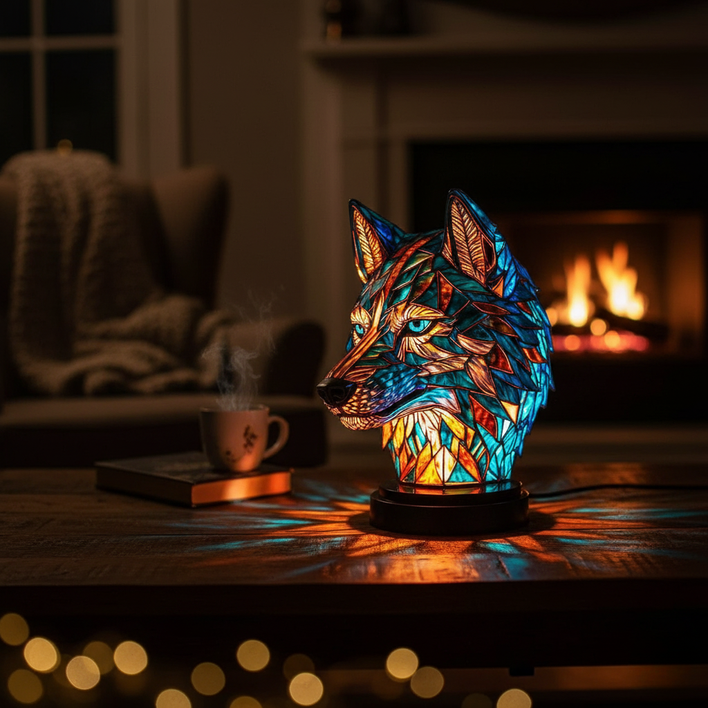 Bo | Magical wolf lamp
