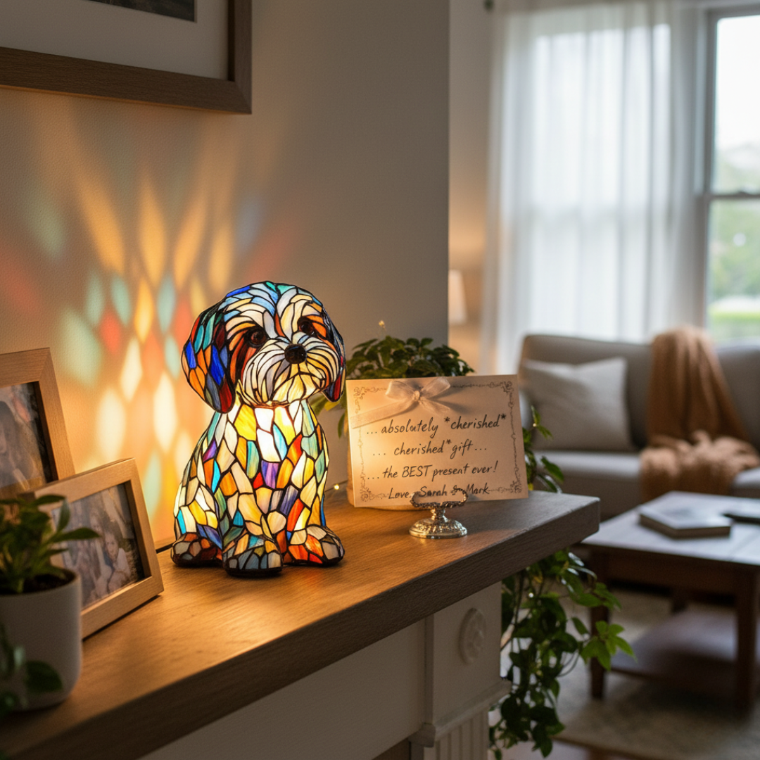 Sam | Magical Dog Lamp